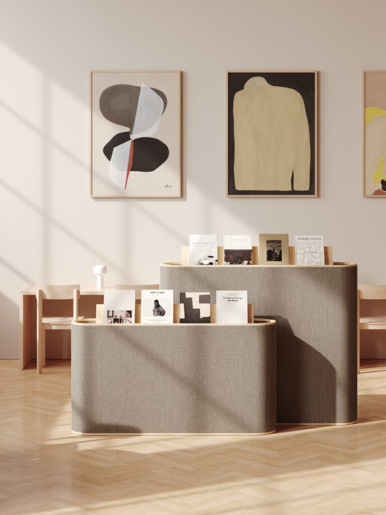 A room divider for connection and calm